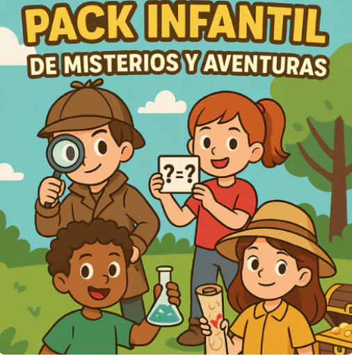 Mini Detectives: Misiones Secretas para Chicos 🔍