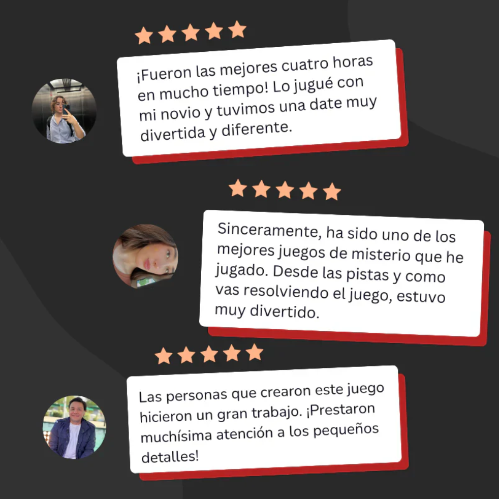 JUEGO DE INVESTIGACION - HOY 3X1 - LLEVATE 3 CASOS REALES